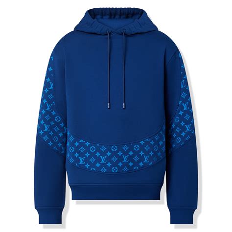 blue louis vuitton hoodie
